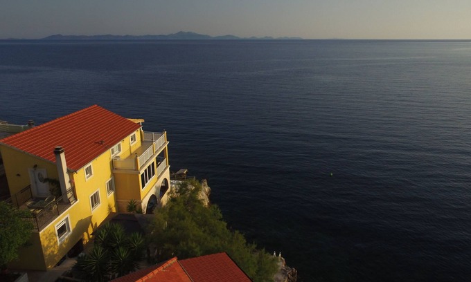 Zavalatica Apartment | Seafront Apartment Kiara with a wraparound balcony and SPECTACULAR view