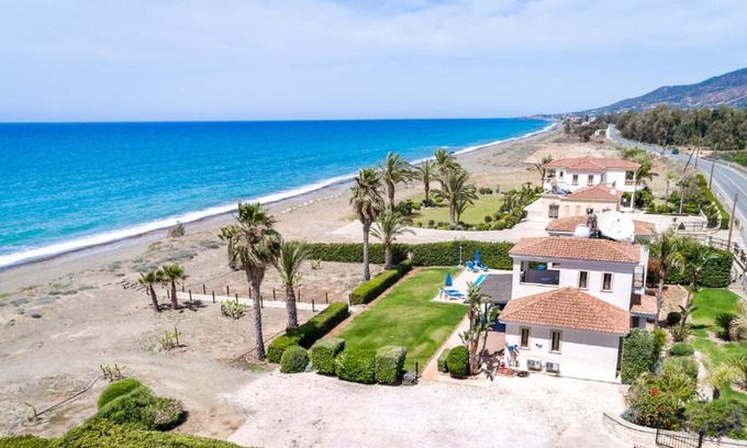 Argaka Villa | Seafront Villa Ocean Pearl - Private Beach Area & Pool