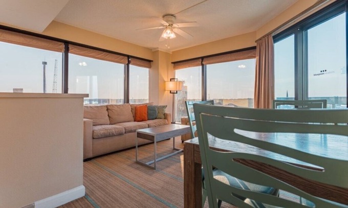 Downtown Myrtle Beach Condo | SeaGlass Tower™ - 1 Bedroom Standard - Limited View