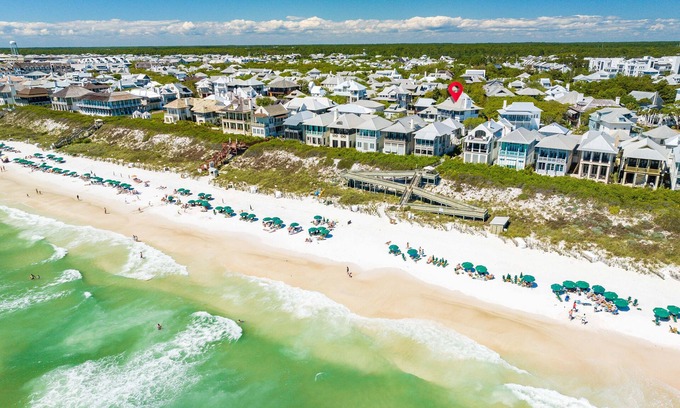 Rosemary Beach House | Seas the Day - 5 Bedroom Gulf Views, Private Pool, Free Fitness & Tennis