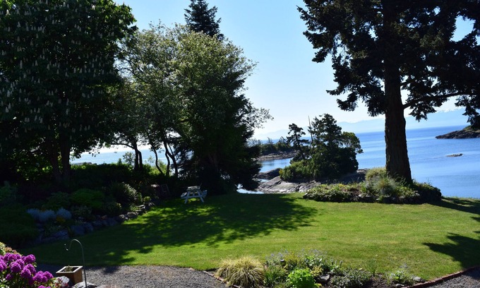 Metchosin Apartment | Seaside Family Home with a peaceful setting overlooking a sheltered bay
