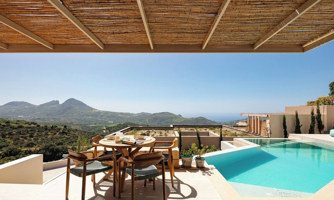 Mariou Villa | Seaview in South Crete Villa w/Heated Pool and BBQ