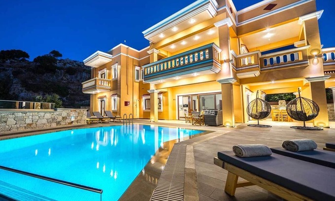Platanos Villa | Seaview villa close to Falassarna