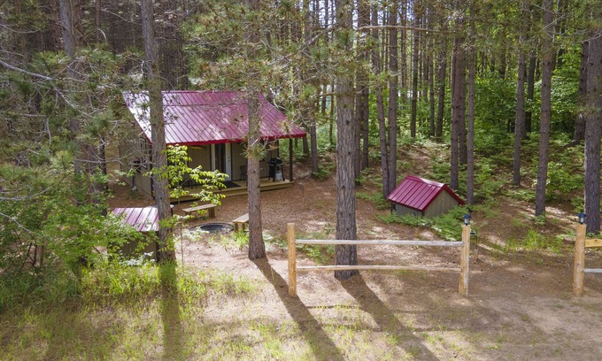 Bear Lake Cabin | Secluded cabin in a Pine forest, just minutes away from Crystal Mountain