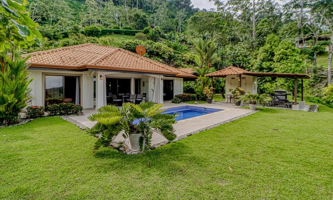 Cascada Azul House | Secluded Home with Private Pool, Grilling Area, Covered Patio, & Free WiFi