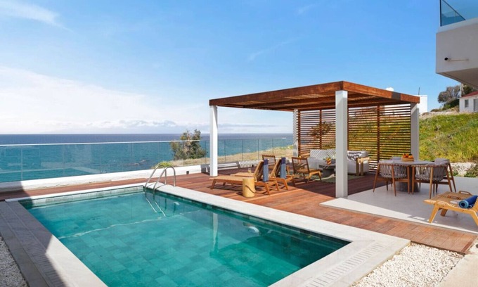 Pachyammos Villa | Secluded Luxury Villa in Cyprus | Oceanfront, Pool, Sleeps 4
