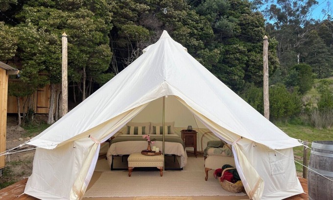 Lilydale RV Rental | Secluded off grid romantic hideaway with stunning views