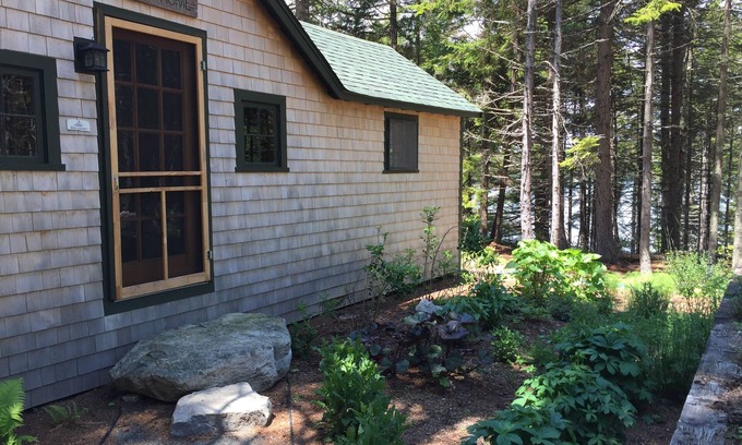 Blue Hill Cabin | Secluded Saltwater Cabin "Piney Home"