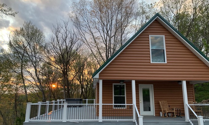 Jackson Cabin | Secluded with amazing view from hot tub.Gated mountain top.Won’t be disappointed