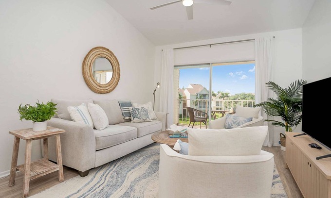 Ocean Side Village Condo | Seize the Rays · Luxury Beachside Condo · Half Mile from Beach