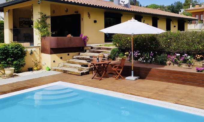 Santa Cristina de Aro Villa | Serena CostaBravaSi - Pool, BBQ, garden, wifi