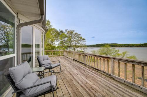 Clarkridge House | Serene Lakefront Mountain Home Getaway with Atrium!
