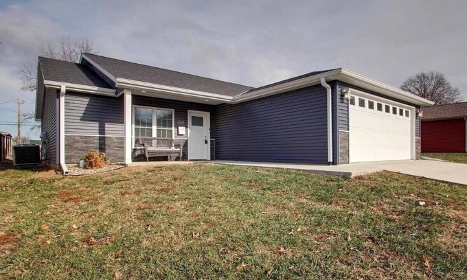 Quincy House | Serene & Modern Oasis - Newly Built, Attached Garage, Centrally Located