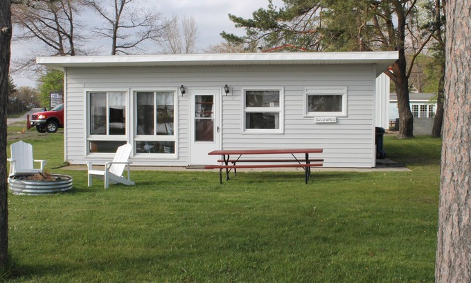 Silver Lake Cottage | Silver Lake Cottage with a beautiful view of silver lake and the dunes