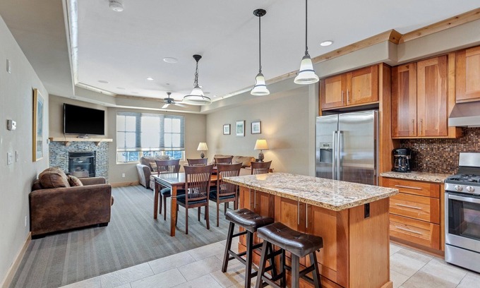 Bear Valley Condo | Silver Mountain Condo 202 by Bear Valley Vacation Rentals