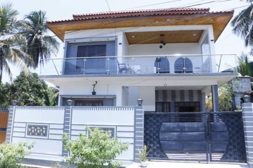 Arunagiri Nagar Villa | sky blue Villa
