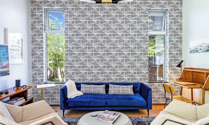 Santa Fe Apartment | Sleek Baca Railyard Gem by Cafecito w/Patio, Laundry, Full Kitchen