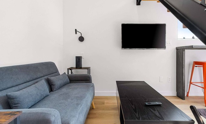 Columbia City Apartment | Sleek & Stylish Urban Loft