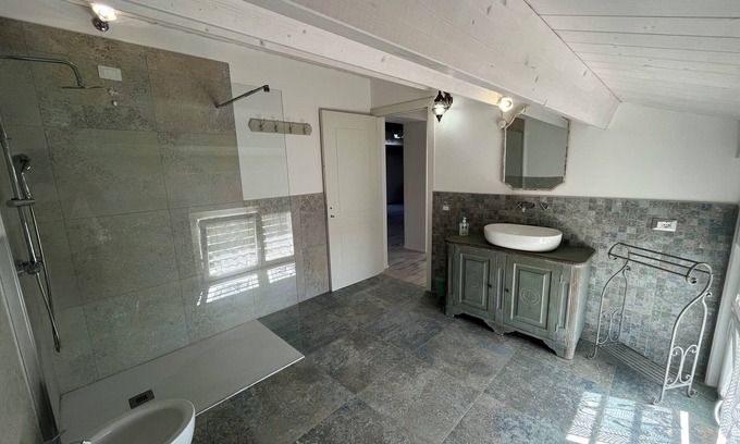 Torrevecchia Teatina Ski Chalet | SlowCasa. Detached Chalet in Villa. 200 sqm