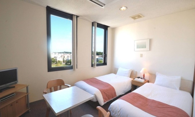 Mito Hotel | Smoking Twin x Unit bath vs | Room only plan /Mito Ibaraki
