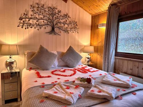 Llanybri Ski Chalet | Snowdrop 14 Hot tub-Woodlandlodges-Tenby-Pendine