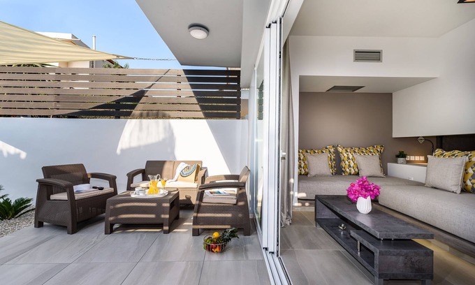 Agia Marina Apartment | Solar Apartment Yard North offers the traveler many things to see