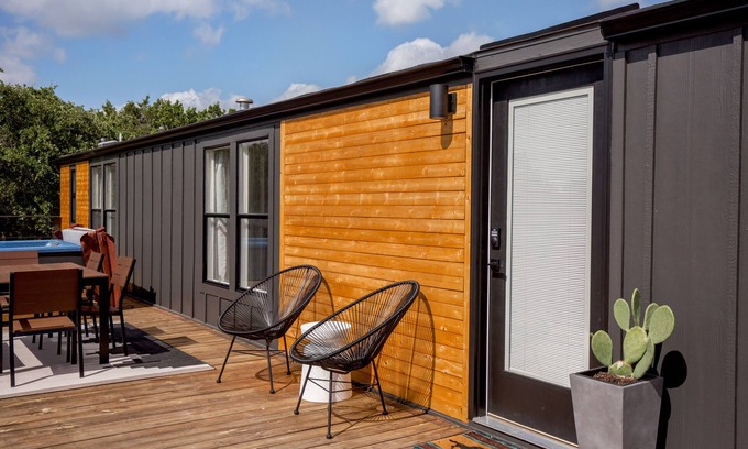 Canyon Lake Cabin | Southwestern Modern - Hot Tub - Pet Friendly