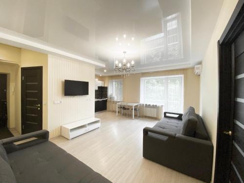 Dnipro Apartment | Spacious 1-bedroom near Most City Center