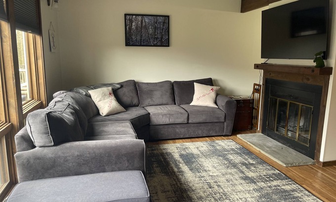 Blodgett Mills House | Spacious 2 bedroom, +loft, 2 full bath, dog-friendly condo for the whole family