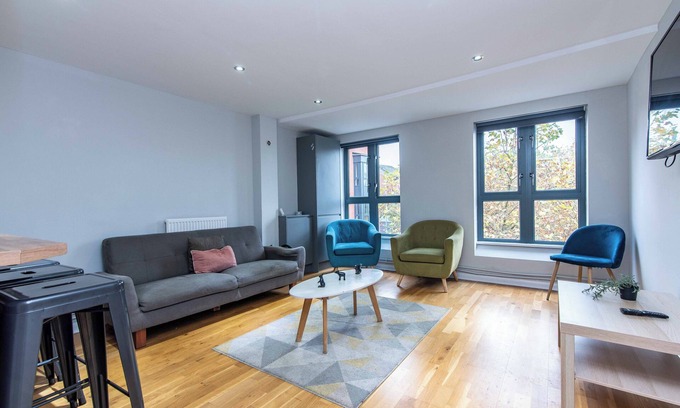 Nottingham City Centre Apartment | Spacious 6-Bed Flat in City Centre