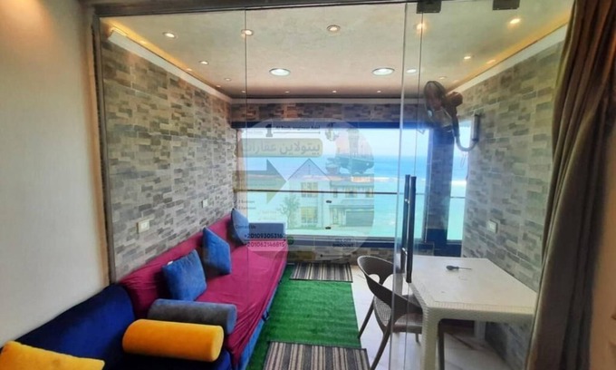 Al-Muntazah Apartment | Spacious 6-bedroom apartment in delightful Alexandria with WiFi, AC