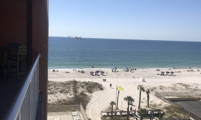 Gulf Shores Condo | Spacious 6th Floor Condo, Large Balcony, Spectacular Gulf View