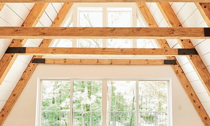 New Paltz Ski Chalet | Spacious A-Frame w/Game Room, Fire Pit & Modern Comforts in Hudson Valley