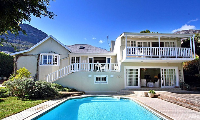 Scott Estate Villa | Spacious and stylish, with sea and mountain views, private garden and pool.