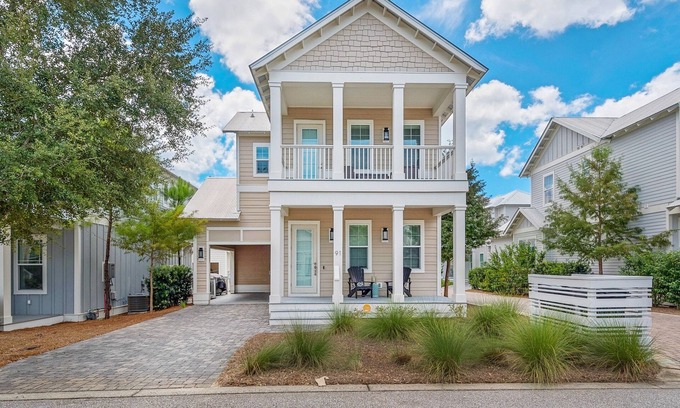 Grayton Beach House | ☀️Spacious Balcony-Luxury 30A-Bikes-Pool-Grayton 91
