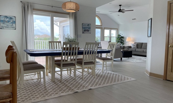 Buck Island House | Spacious, Bright, & Airy Home - 100 steps to beach