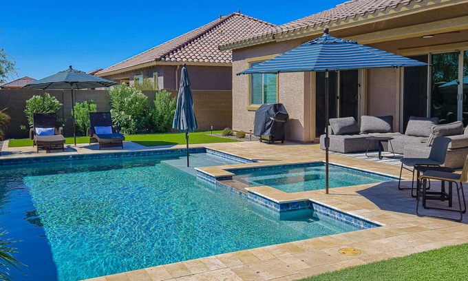 Pasqualetti Mountain Ranch House | Spacious home-w/a pool, hot tub & game room & close to attractions