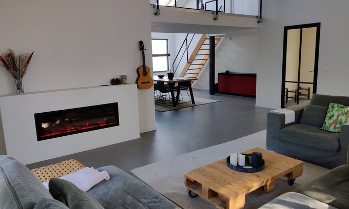 Bergen Villa | Spacious house & spa near forest, beach and sea and the cozy village of Bergen