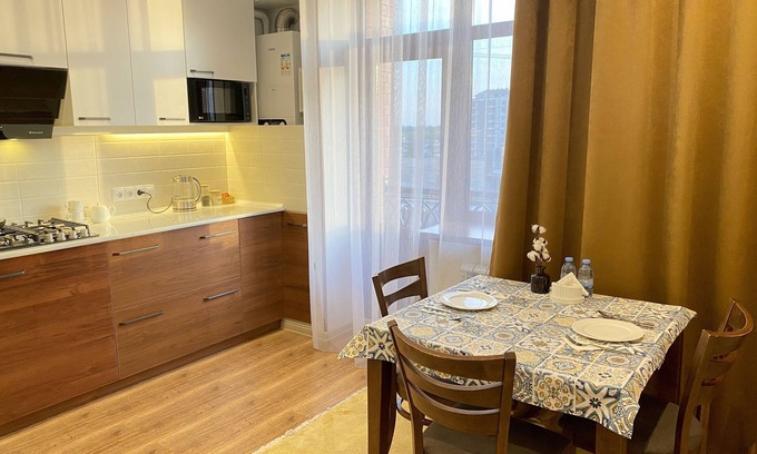 Tashkent Apartment | Spacious in New Building. Close to the City Center & Airport. Free Registration
