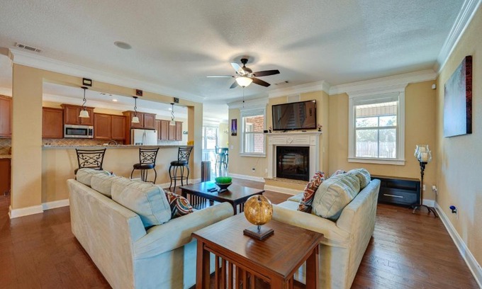Kathleen House | Spacious Kathleen Vacation Rental with Fireplace