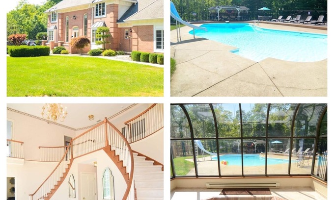 Hudson Villa | Spacious mansion with Pool Movie Theater Hot Tub near ski resort national park.