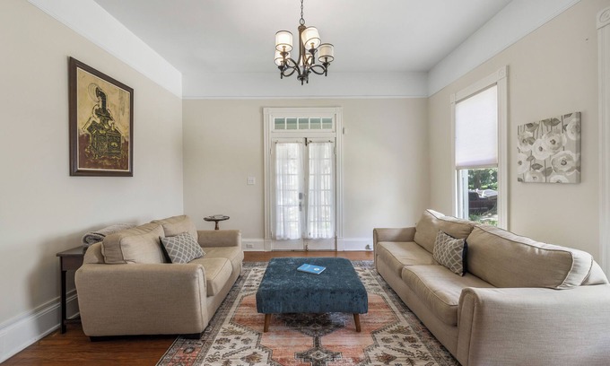 Mobile House | Spacious Midtown Home, Walk to Mardi Gras, Pets Okn