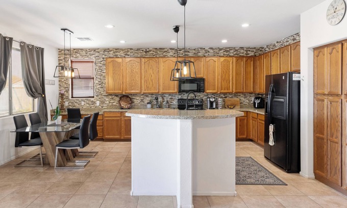Laveen Village House | Spacious Resort-Style Retreat: Pool ~ Scenic Views