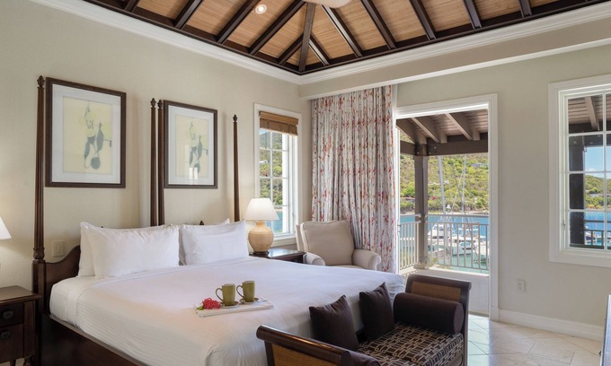 Scrub Island Apartment | Spacious Room with Balcony for Seaside Relaxation & Romantic Escapes