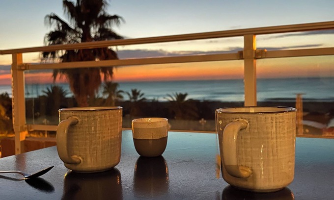 Le Grand Large Apartment | Spacious seafront apartment, Clim, splendid view, secure parking.