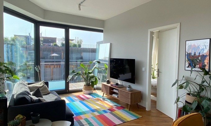 Mitte Apartment | Spacious smart-home apartment with wrap around terrace in Central Berlin