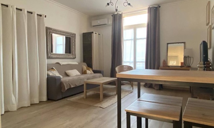 Menton Apartment | Spacious studio, ideally located