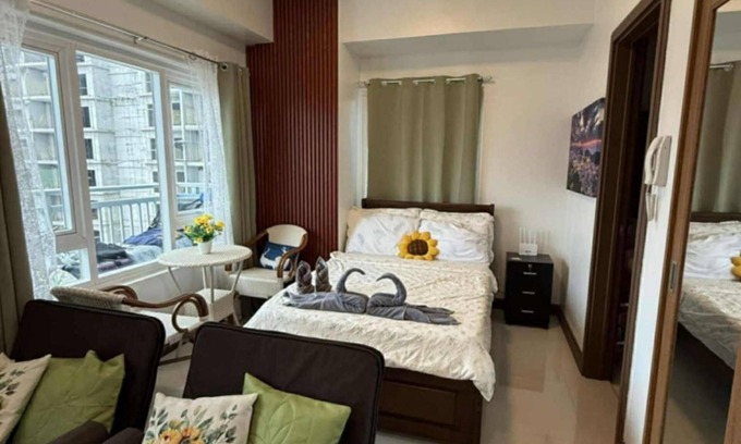 Punta Engano Condo | Spacious Studio unit with Balcony and Seaview