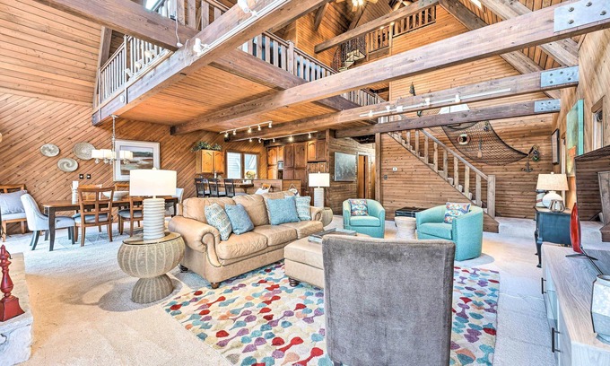 Syracuse House | Spacious Syracuse Getaway w/Waterfront Deck!