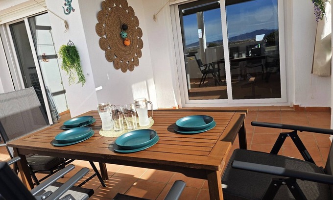 Alhama de Murcia Apartment | 'Spanish Sunset' cozy Vacation Apartment in a gorgeous 24h secured golf resort.